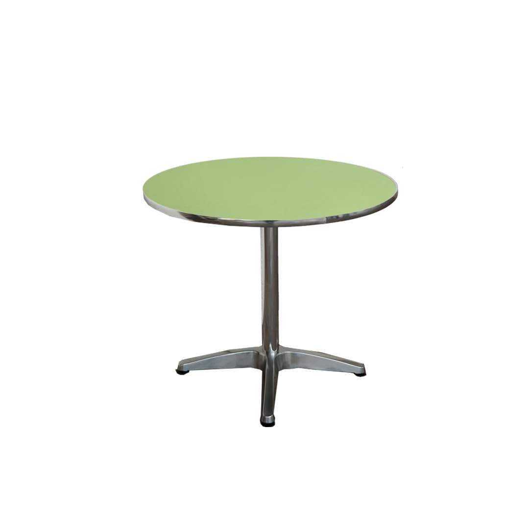 Aluminum Table Round Green 60mm