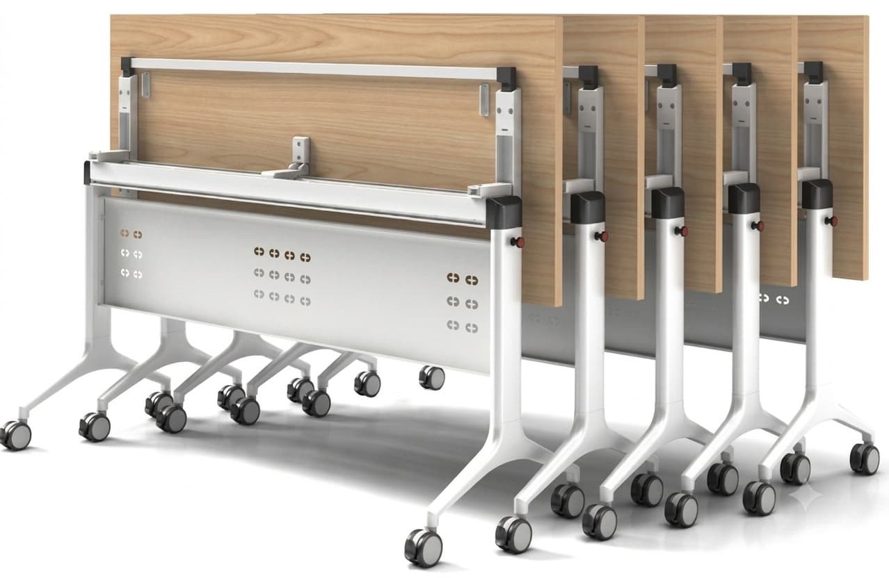 Foldable Training Table (Steel Modesty)